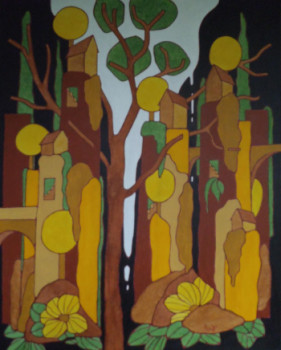 Œuvre contemporaine nommée « Tropaeolum majus », Réalisée par MARANT