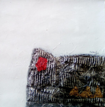Œuvre contemporaine nommée « Composition 2 », Réalisée par MEZIANE BOUSSAID