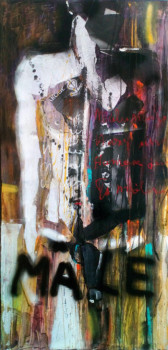 Œuvre contemporaine nommée « "Le mâle" », Réalisée par JEAN FRANCOIS MONTEILLER