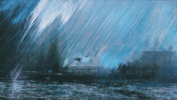 Œuvre contemporaine nommée « Pluie, arrêt sur image », Réalisée par CéLINE VAYE