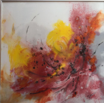 Œuvre contemporaine nommée « Jardin suspendu », Réalisée par STELIANA MOCANU