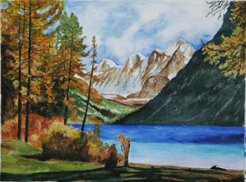 Œuvre contemporaine nommée « Altai », Réalisée par ANDRé FEODOROFF