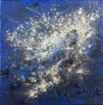Œuvre contemporaine nommée « Nebula », Réalisée par FRANçOISE BOLLORé