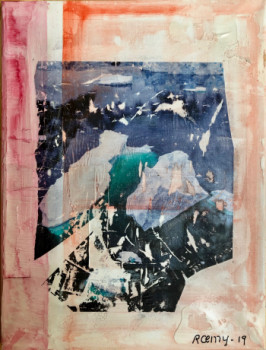 Œuvre contemporaine nommée « un autre monde », Réalisée par ROEMY