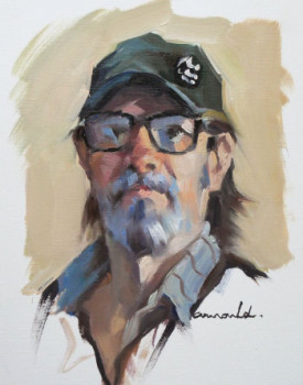 Œuvre contemporaine nommée « Auto-portrait de l'artiste », Réalisée par ARNOULD -
