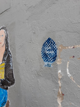 Œuvre contemporaine nommée « Poisson 24 J+30 », Réalisée par FAHIMA BOUBIA... NU