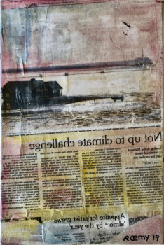 Œuvre contemporaine nommée « Mélancolie 2 », Réalisée par ROEMY