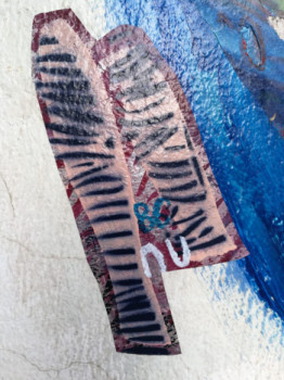 Œuvre contemporaine nommée « Poisson 86 », Réalisée par FAHIMA BOUBIA... NU