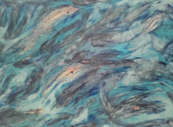 Œuvre contemporaine nommée « Migration », Réalisée par ANNA