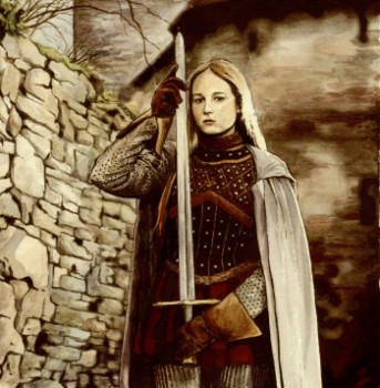 Œuvre contemporaine nommée « Jeanne d'Arc », Réalisée par FRéDéRIC VEANCON