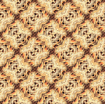 Œuvre contemporaine nommée « MOTIFMOQUET N°4 », Réalisée par DEKORTRONIK