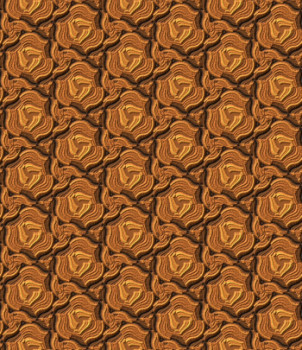 Œuvre contemporaine nommée « MOTIFMOQUET N°68 », Réalisée par DEKORTRONIK