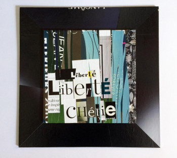 Œuvre contemporaine nommée « Liberté chérie 1 », Réalisée par BALDISSERRI VéRONIQUE