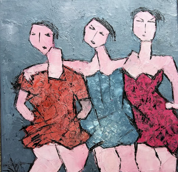 Œuvre contemporaine nommée « Elles le 10 mai », Réalisée par LILI SORUS