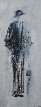 Œuvre contemporaine nommée « MONSIEUR », Réalisée par MIREILLE MAURY