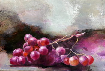 Œuvre contemporaine nommée « Raisin », Réalisée par VIVIANE LESZCZYNSKI
