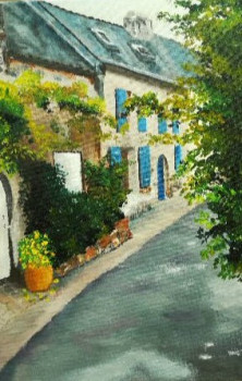 Œuvre contemporaine nommée « RUE DE CAMARET », Réalisée par DOMINIQUE PALIS