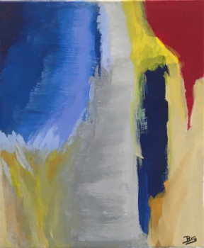 Œuvre contemporaine nommée « Couleurs 2 », Réalisée par BRU
