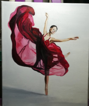 Œuvre contemporaine nommée « La Danseuse », Réalisée par DOMINIQUE PALIS