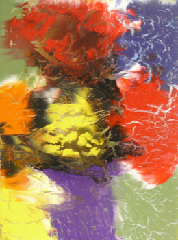 Œuvre contemporaine nommée « Pich ' magic abstract art 182 », Réalisée par PICH