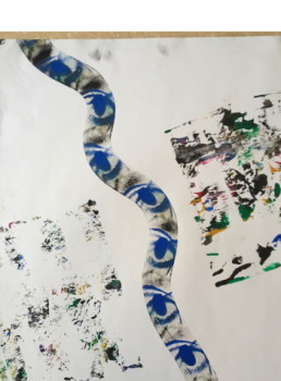 Œuvre contemporaine nommée « untitled 297 », Réalisée par DAVID SROCZYNSKI