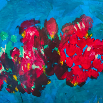 Œuvre contemporaine nommée « Bulle de joie », Réalisée par VIRGINIE FONTANIVE