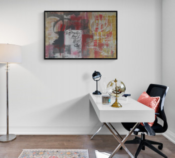 Œuvre contemporaine nommée « Okhra », Réalisée par ETOROUJIARTS