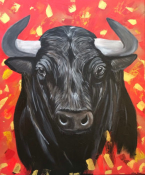 Œuvre contemporaine nommée « el toro », Réalisée par VEVECREATION