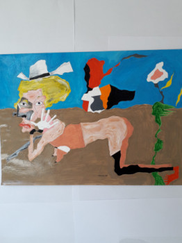 Œuvre contemporaine nommée « Relax », Réalisée par PATRICIA QUINTANA