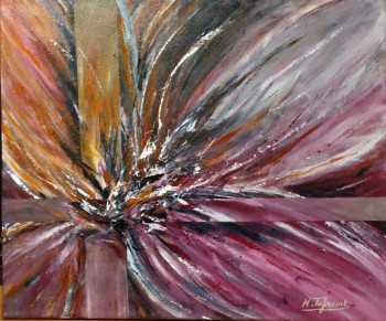 Œuvre contemporaine nommée « Flor en abstracto », Réalisée par NORIART