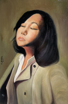 Œuvre contemporaine nommée « PORTRAIT OF KAMILYAI. », Réalisée par FONTECLOSE ART