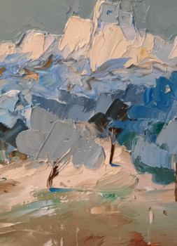Œuvre contemporaine nommée « Chateau des baux de Provence », Réalisée par ANDRE RAYMOND