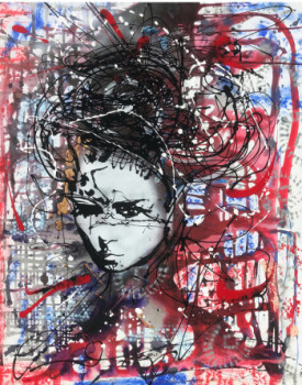 Œuvre contemporaine nommée « Shori (Vendu) », Réalisée par EDWIGE COL