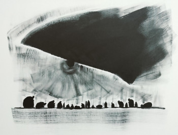 Œuvre contemporaine nommée « Le jugement », Réalisée par MARGARITA CARRIER