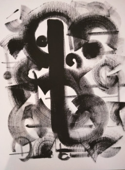 Œuvre contemporaine nommée « Formes », Réalisée par MARGARITA CARRIER