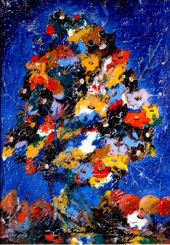 Œuvre contemporaine nommée « "CARSONISME" Bouquet aux parfums de fruits - SOLD / VENDU - Estimation : 75 000 € », Réalisée par CHARLES CARSON, GMBA, CREATEUR DU MOUVEMENT 'CARSONISME'