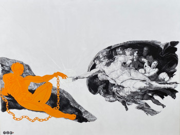 Œuvre contemporaine nommée « « Apology of a free Man » », Réalisée par FRUNCK