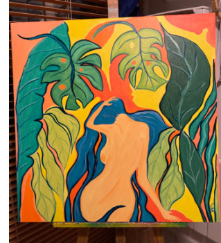 Œuvre contemporaine nommée « Mon luxe , calme et volupté », Réalisée par VALéRIE RIOU