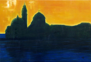 Œuvre contemporaine nommée « Venezia 04, laguna - controluce », Réalisée par JEAN-FRANçOIS ZANETTE