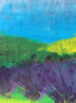 Œuvre contemporaine nommée « Lavandou », Réalisée par PACOTILLE