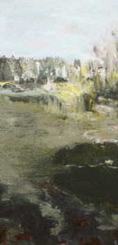 Œuvre contemporaine nommée « Espace Rapace 3 », Réalisée par MICHèLE CHARLES-NICOLAS