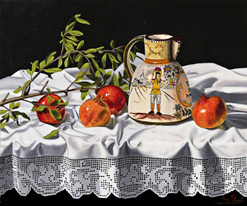 Œuvre contemporaine nommée « 439 JARRA Y GRANADAS », Réalisée par NEUS BRUNET CAPDEVILA