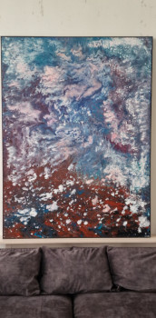Œuvre contemporaine nommée « BLIZZARD », Réalisée par TAYLORRE.BRITANY