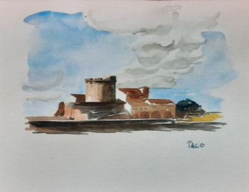 Œuvre contemporaine nommée « LE FORT DE SOCOA », Réalisée par PACO