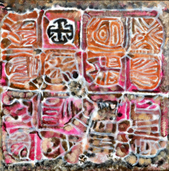 Œuvre contemporaine nommée « Labyrinthe abandonné », Réalisée par STEFH2K