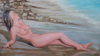 Œuvre contemporaine nommée « " Ressac.." », Réalisée par MARC DANCRE