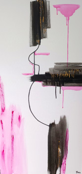 Œuvre contemporaine nommée « Lady Rose », Réalisée par ENIA