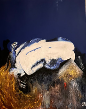Œuvre contemporaine nommée « Danaide Desnuda », Réalisée par MIC TREMENS