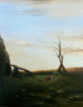 Œuvre contemporaine nommée « Songe #34 - Tristan et Iseult », Réalisée par BENOîT MORAILLON