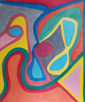 Œuvre contemporaine nommée « Respiration, 1 », Réalisée par MIREILLE DELGENèS